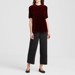 COPY - BRAND NEW Eileen Fisher Mock Neck Velvet S…